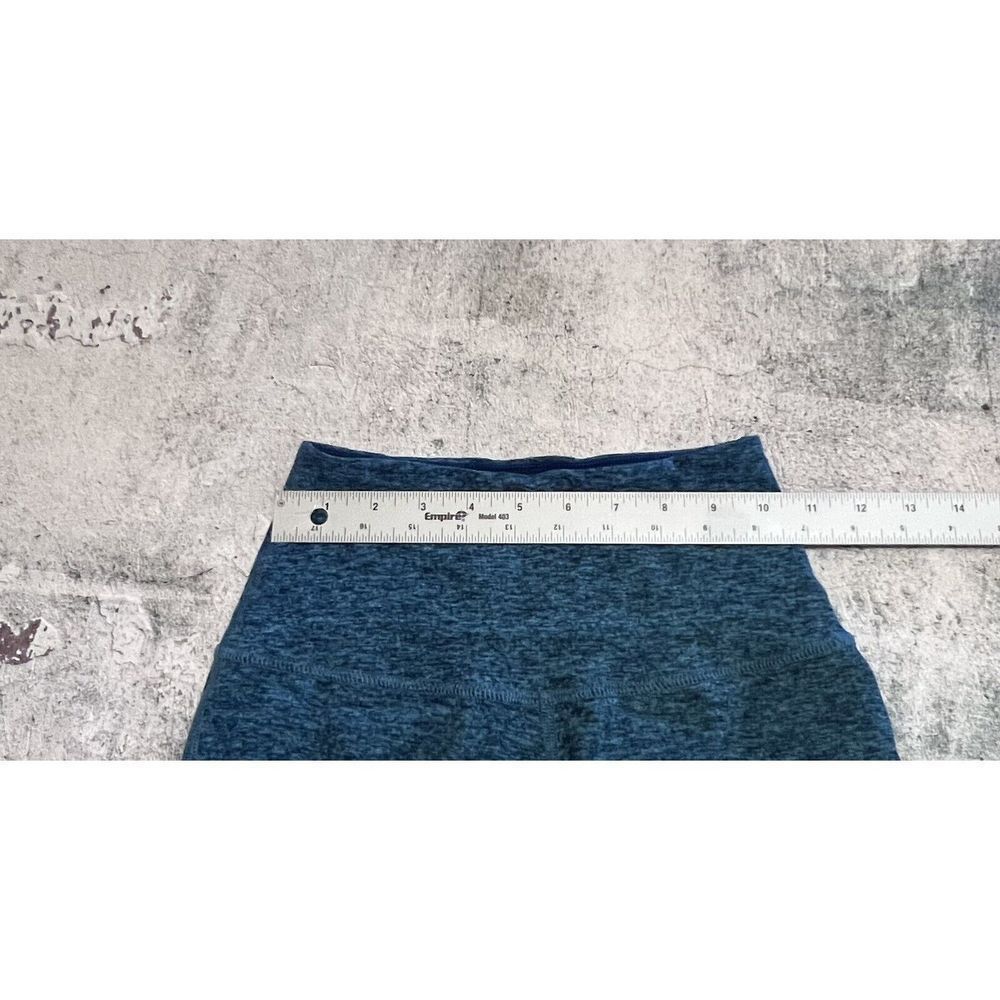 Beyond Yoga Space Dye Blue Slant Stripe Sheer panel leggings Xs - Picture 9 of 9